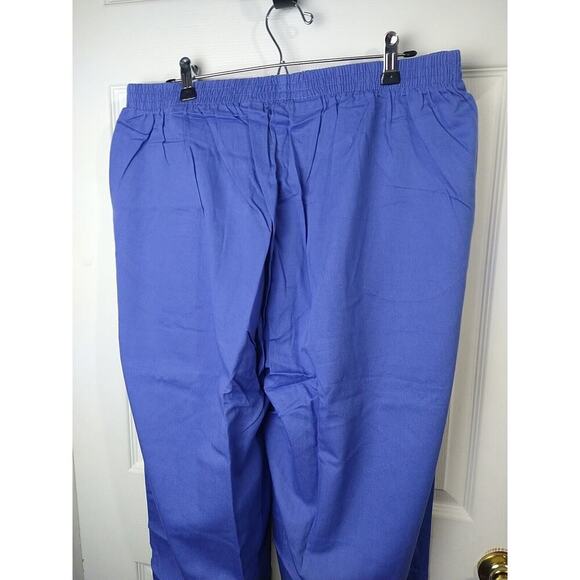 $ Only Necessities Women 20T Periwinkle Elastic waist Pullon Pocket Pants - Picture 9 of 10